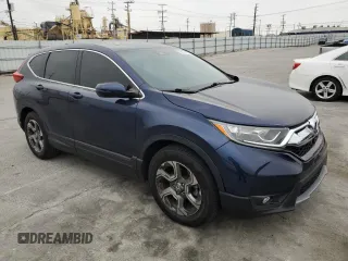 2019 Honda CR-V EX with VIN 5J6RW1H53KA003056, listed as a Copart auction lot 50590105 with 49,607 mi miles and Salvage Title. Bid and sale history available at carsss.com. Image 4.