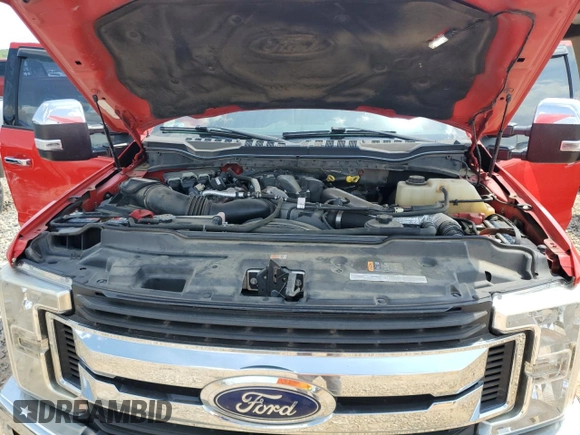 2017 Ford F-250 Lariat with VIN 1FT7W2BT9HED98646, listed as a Copart auction lot 55220645 with 100,693 mi miles and Salvage title. Bid and sale history available at DreamBid. Image 11.