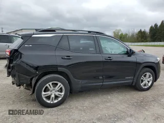 2022 GMC Terrain SLE z VIN 3GKALTEV1NL313378, wystawiony jako Copart lot #55805755 z przebiegiem 35 680 mil mil oraz Szkoda całkowita • Salvage title. Historia ofert i sprzedaży dostępna na DreamBid. Obrazek 3.