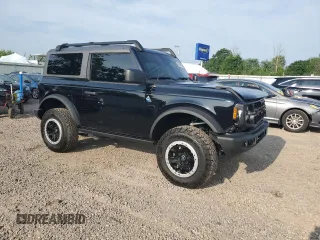 2024 Ford Bronco Black Diamond with VIN 1FMDE1AP3RLA66439, listed as a Copart auction lot 64542095 with 3,055 mi miles and Salvage title. Bid and sale history available at DreamBid. Image 4.