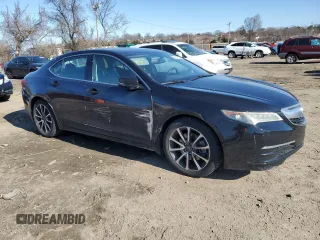 2016 Acura TLX V6 with VIN 19UUB2F31GA006713, listed as a Copart auction lot 49387325 with 157,066 mi miles and Salvage title. Bid and sale history available at DreamBid. Image 4.