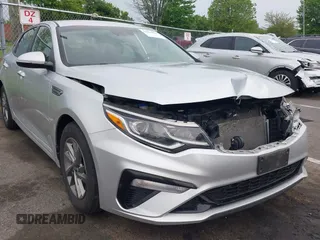 2019 Kia Optima LX with VIN 5XXGT4L39KG350246, listed as a IAAI auction lot 42274890 with 62,385 mi miles and . Bid and sale history available at DreamBid. Image 1.