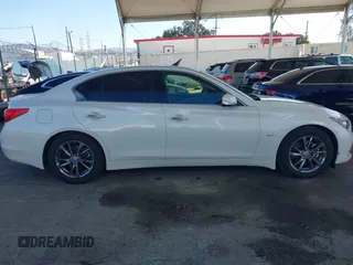2017 Infiniti Q50 Signature Edition with VIN JN1EV7AP7HM743919, listed as a IAAI auction lot 41664683 with 86,460 mi miles and . Bid and sale history available at DreamBid. Image 13.