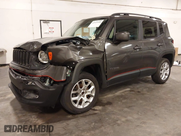 2017 Jeep Renegade Altitude with VIN ZACCJBBB8HPE95509, listed as a IAAI auction lot 42523316 with 163,040 mi miles and . Bid and sale history available at DreamBid. Image 20.