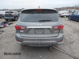 2019 Infiniti QX60 LUXE with VIN 5N1DL0MN4KC528751, listed as a IAAI auction lot 41076594 with 120,452 mi miles. Bid and sale history available at carsss.com. Image 16.