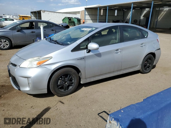 2013 Toyota Prius One with VIN JTDKN3DU3D5574156, listed as a Copart auction lot 53814465 with 178,913 mi miles and Salvage Title. Bid and sale history available at carsss.com. Image 1.