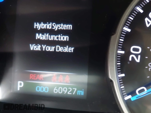 2020 Toyota RAV4 Hybrid XLE with VIN 2T3RWRFV5LW094731, listed as a IAAI auction lot 42349123 with 60,927 mi miles and . Bid and sale history available at DreamBid. Image 15.