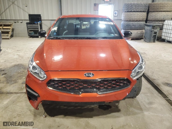 2021 Kia Forte GT-Line with VIN 3KPF34AD6ME410258, listed as a Copart auction lot 47455875 with 14,620 mi miles and Salvage Title. Bid and sale history available at carsss.com. Image 5.