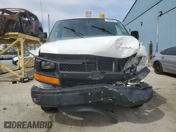 2013 Chevrolet Express Cargo with VIN 1GCZGTCA7D1177735, listed as a Copart auction lot 48693815 with 101,380 mi miles and Salvage title. Bid and sale history available at DreamBid. Image 5.