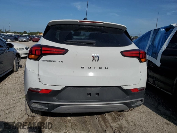 2024 Buick Encore GX Preferred with VIN KL4AMBS23RB217198, listed as a Copart auction lot 63072785 with 11,915 mi miles and Clean title. Bid and sale history available at DreamBid. Image 6.