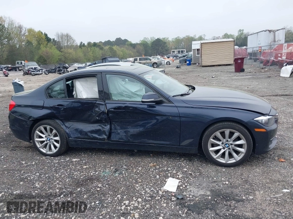 2013 BMW 3 Series 328i with VIN WBA3A5G53DNP21931, listed as a IAAI auction lot 41943707 with 83,696 mi miles. Bid and sale history available at carsss.com. Image 13.