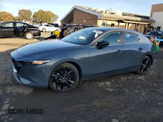 2024 Mazda 3 S Carbon Edition with VIN JM1BPBLM7R1703794, listed as a Copart auction lot 85741234 with 17,457 mi miles and Non Repairable. Bid and sale history available at DreamBid. Image 1.