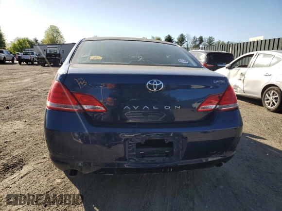 2007 Toyota Avalon XL with VIN 4T1BK36B47U249610, listed as a Copart auction lot 54797105 with 174,900 mi miles and Clean Title. Bid and sale history available at carsss.com. Image 6.