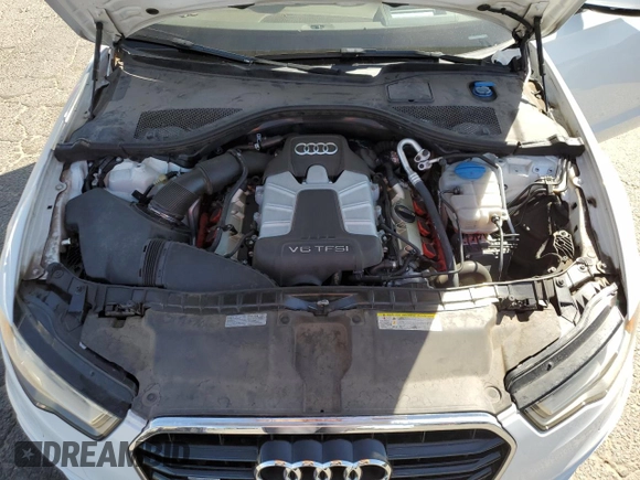 2015 Audi A6 Prestige with VIN WAUHGAFC7FN030286, listed as a Copart auction lot 71237874 with 74,334 mi miles and Salvage title. Bid and sale history available at DreamBid. Image 11.