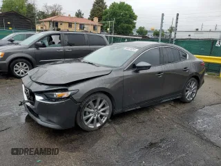 2020 Mazda 3 Select with VIN 3MZBPACL7LM139234, listed as a Copart auction lot 59274315 with 68,687 mi miles and Salvage title. Bid and sale history available at DreamBid. Image 1.