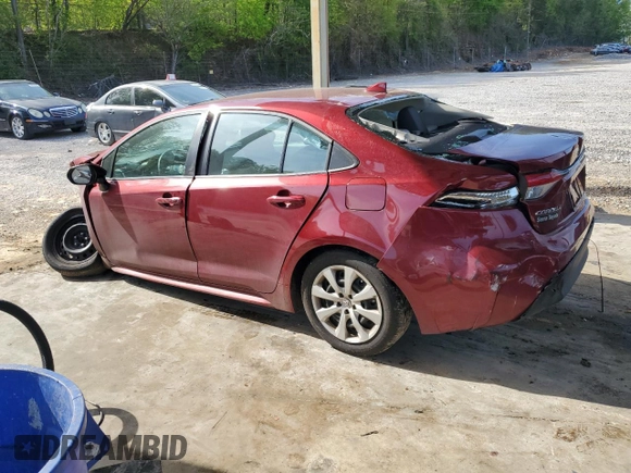 2024 Toyota Corolla LE with VIN 5YFB4MDE1RP171885, listed as a Copart auction lot 52511785 with 29,589 mi miles and Clean Title. Bid and sale history available at carsss.com. Image 2.