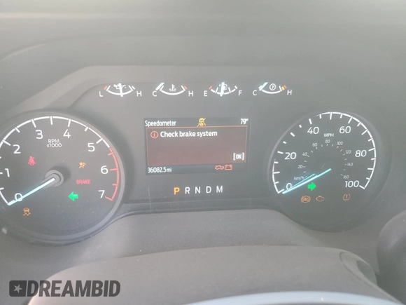 2023 Ford F-250 XL with VIN 1FT7X2BA9PED99760, listed as a Copart auction lot 47623875 with 36,082 mi miles and Salvage title. Bid and sale history available at DreamBid. Image 9.