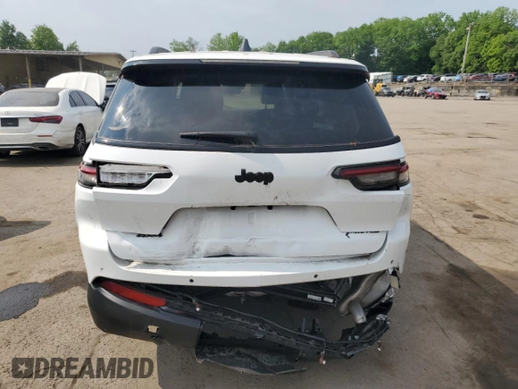2023 Jeep Grand Cherokee Limited with VIN 1C4RJKBG2P8881046, listed as a Copart auction lot 59696535 with 27,126 mi miles and Salvage title. Bid and sale history available at DreamBid. Image 6.