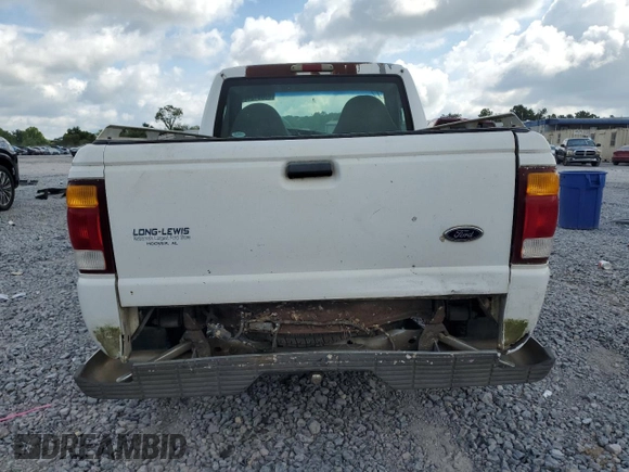 1999 Ford Ranger XL with VIN 1FTYR10C6XPA43770, listed as a Copart auction lot 63831315 with 18,858 mi miles and Salvage title. Bid and sale history available at DreamBid. Image 6.