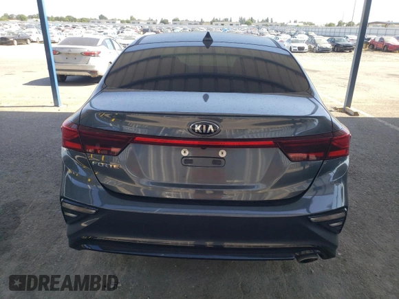 2021 Kia Forte LXS with VIN 3KPF24ADXME279287, listed as a Copart auction lot 58619325 with 83,255 mi miles and Salvage title. Bid and sale history available at DreamBid. Image 6.