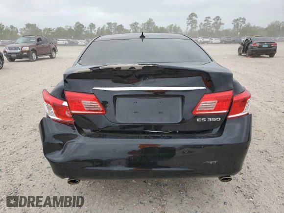 2012 Lexus ES with VIN JTHBK1EG7C2489597, listed as a Copart auction lot 50621955 with 91,226 mi miles and Salvage Title. Bid and sale history available at carsss.com. Image 6.