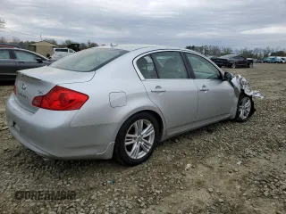 2011 Infiniti G25 Journey z VIN JN1DV6AP0BM600582, wystawiony jako Copart lot #53745935 z przebiegiem 101 321 mil mil oraz Szkoda całkowita • Salvage title. Historia ofert i sprzedaży dostępna na DreamBid. Obrazek 3.