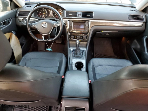 2016 Volkswagen Passat 1.8T SE w/Technology with VIN 1VWBS7A38GC010222, listed as a Copart auction lot 43607695 with 138,382 mi miles and Salvage Title. Bid and sale history available at carsss.com. Image 8.