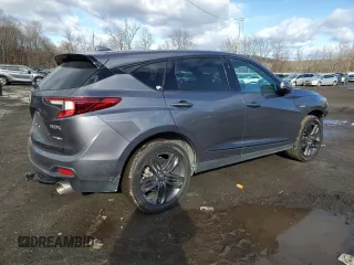 2020 Acura RDX w/A-Spec Pkg with VIN 5J8TC2H60LL041127, listed as a Copart auction lot 43504365 with 75,660 mi miles and Salvage title. Bid and sale history available at DreamBid. Image 3.