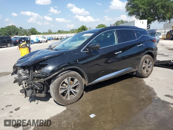 2020 Nissan Murano SV z VIN 5N1AZ2BJ8LN128758, wystawiony jako Copart lot #51385265 z przebiegiem 98 190 mil mil oraz Nie do naprawy • Non repairable. Historia ofert i sprzedaży dostępna na DreamBid. Obrazek 1.