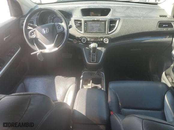2016 Honda CR-V EX-L with VIN 2HKRM4H74GH689672, listed as a Copart auction lot 46644675 with 131,069 mi miles and Salvage Title. Bid and sale history available at carsss.com. Image 8.