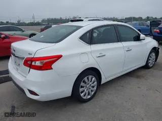 2017 Nissan Sentra SV with VIN 3N1AB7AP8HL674966, listed as a IAAI auction lot 41883884 with 96,597 mi miles. Bid and sale history available at carsss.com. Image 4.