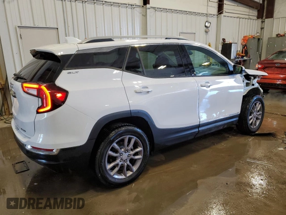 2023 GMC Terrain SLT with VIN 3GKALVEG1PL115626, listed as a Copart auction lot 44597285 with 39,047 mi miles and Salvage Title. Bid and sale history available at carsss.com. Image 3.