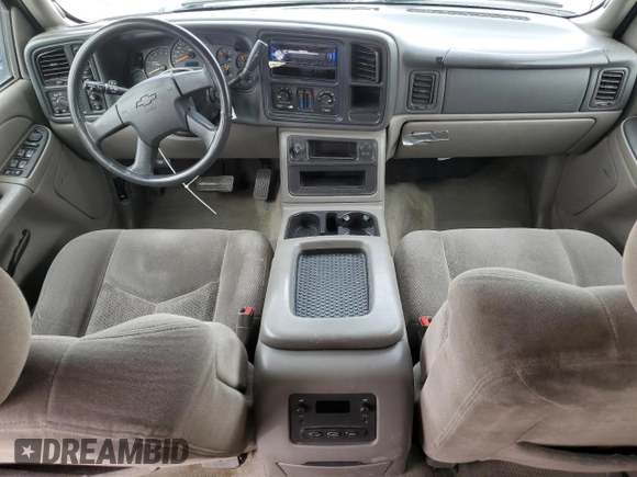 2005 Chevrolet Suburban LT with VIN 1GNFK16Z45J144627, listed as a Copart auction lot 47861005 with 157,770 mi miles and Salvage title. Bid and sale history available at DreamBid. Image 8.