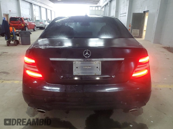 2012 Mercedes-Benz C 300 Sport with VIN WDDGF8BB3CR225609, listed as a Copart auction lot 57997535 with 171,290 mi miles and Clean title. Bid and sale history available at DreamBid. Image 6.