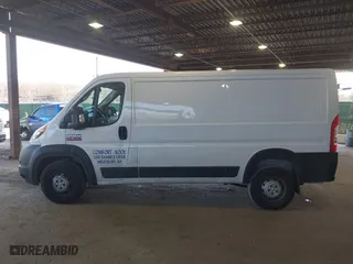 2021 Ram ProMaster Cargo Van with VIN 3C6LRVAG9ME521265, listed as a IAAI auction lot 41742552 with 47,020 mi miles. Bid and sale history available at carsss.com. Image 14.