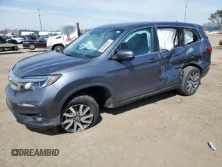 2021 Honda Pilot EX-L with VIN 5FNYF6H53MB085332, listed as a Copart auction lot 50168585 with 60,170 mi miles and Non Repairable. Bid and sale history available at DreamBid. Image 1.