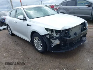 2016 Kia Optima LX z VIN KNAGT4L34G5089729, wystawiony jako IAAI lot #42061725 z przebiegiem 103 828 mil mil oraz . Historia ofert i sprzedaży dostępna na DreamBid. Obrazek 1.