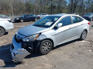 2017 Hyundai Accent SE with VIN KMHCT4AE7HU197593, listed as a IAAI auction lot 41597842 with 162,018 mi miles and . Bid and sale history available at carsss.com. Image 2.