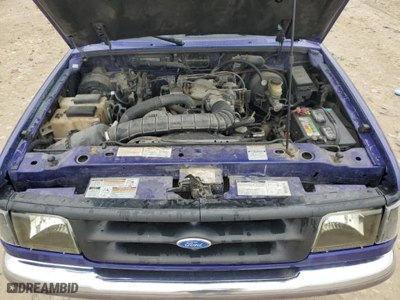 1995 Ford Ranger Splash with VIN 1FTCR10U1STA12087, listed as a Copart auction lot 44596735 with 212,927 mi miles and Salvage Title. Bid and sale history available at carsss.com. Image 12.