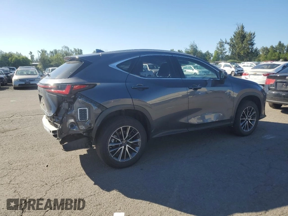 2022 Lexus NX with VIN JTJAKCEZ2N5000984, listed as a Copart auction lot 57164614 with 15,351 mi miles and Salvage Title. Bid and sale history available at carsss.com. Image 3.