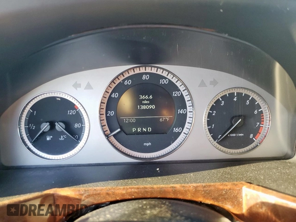 2012 Mercedes-Benz GLK 350 with VIN WDCGG8HB4CF900586, listed as a Copart auction lot 56257805 with 138,090 mi miles and Clean Title. Bid and sale history available at DreamBid. Image 9.