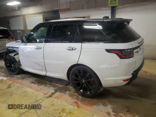 2022 Land Rover Range Rover Sport HST with VIN SALWS2RU3NA206364, listed as a Copart auction lot 87572905 with 48,668 mi miles and Salvage Title. Bid and sale history available at carsss.com. Image 2.