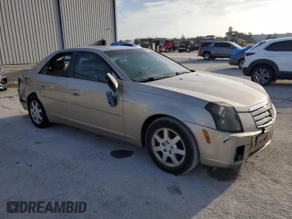 2005 Cadillac CTS with VIN 1G6DP567450221738, listed as a Copart auction lot 80276404 with 204,221 mi miles and Salvage Title. Bid and sale history available at carsss.com. Image 4.