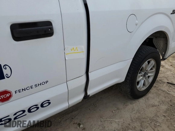 2017 Ford F-150 XL with VIN 1FTMF1C86HKD51728, listed as a Copart auction lot 77807634 with Not Provided miles and Salvage Title. Bid and sale history available at carsss.com. Image 12.