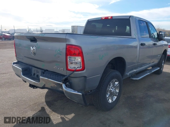 2023 Ram 2500 Big Horn with VIN 3C6UR5DL5PG632773, listed as a IAAI auction lot 41577965 with 44,597 mi miles. Bid and sale history available at carsss.com. Image 6.