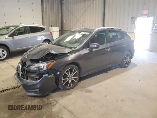 2019 Subaru Impreza Limited with VIN 4S3GTAT66K3734185, listed as a Copart auction lot 54894855 with 57,207 mi miles and Salvage Title. Bid and sale history available at DreamBid. Image 1.