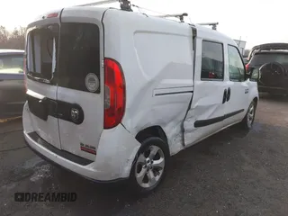 2018 Ram ProMaster City Cargo Van Tradesman SLT with VIN ZFBERFBB7J6H77745, listed as a IAAI auction lot 40864789 with 179,657 mi miles. Bid and sale history available at carsss.com. Image 4.