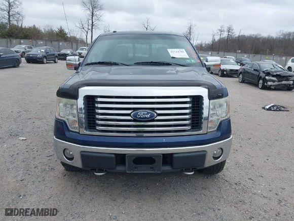 2010 Ford F-150 XL with VIN 1FTFW1EV4AFB43518, listed as a IAAI auction lot 41714704 with 225,179 mi miles. Bid and sale history available at carsss.com. Image 12.
