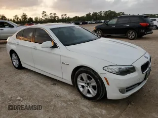 2011 BMW 5 Series 528i with VIN WBAFR1C51BC743598, listed as a Copart auction lot 78540194 with 176,609 mi miles and Clean Title. Bid and sale history available at carsss.com. Image 4.
