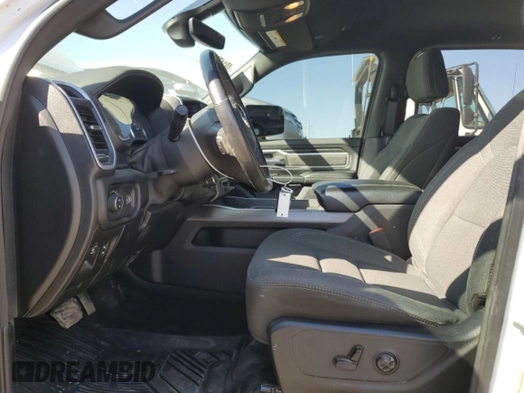 2020 Ram 1500 Big Horn with VIN 1C6SRFFT0LN412419, listed as a Copart auction lot 48117365 with 61,471 mi miles and Salvage Title. Bid and sale history available at carsss.com. Image 7.